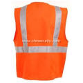 Orange High Visibility Safety Vest